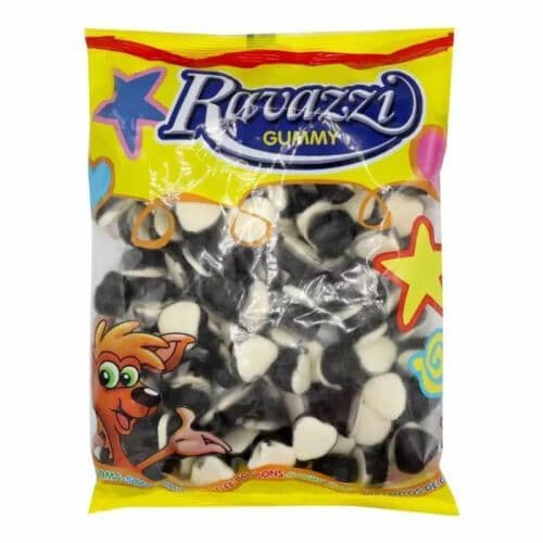 Ravazzi Black Gummy Hearts ( Italy )