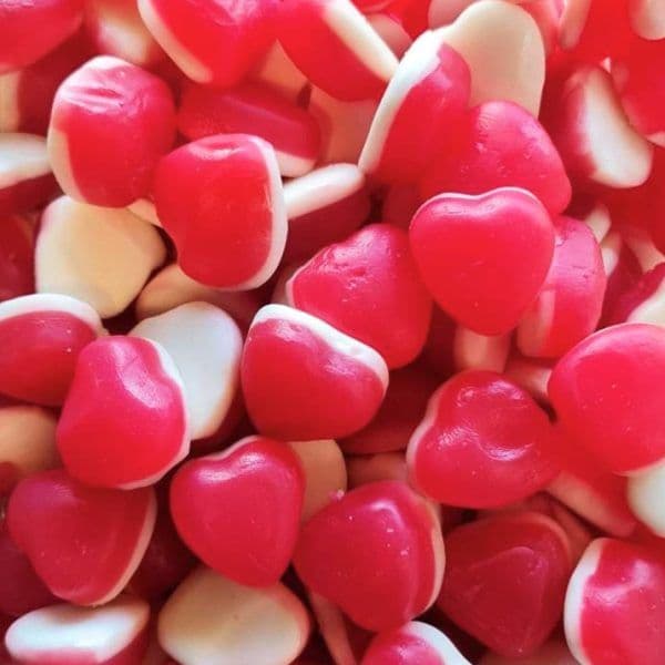 Ravazzi Strawberry & Cream Red Gummy Hearts ( Italy