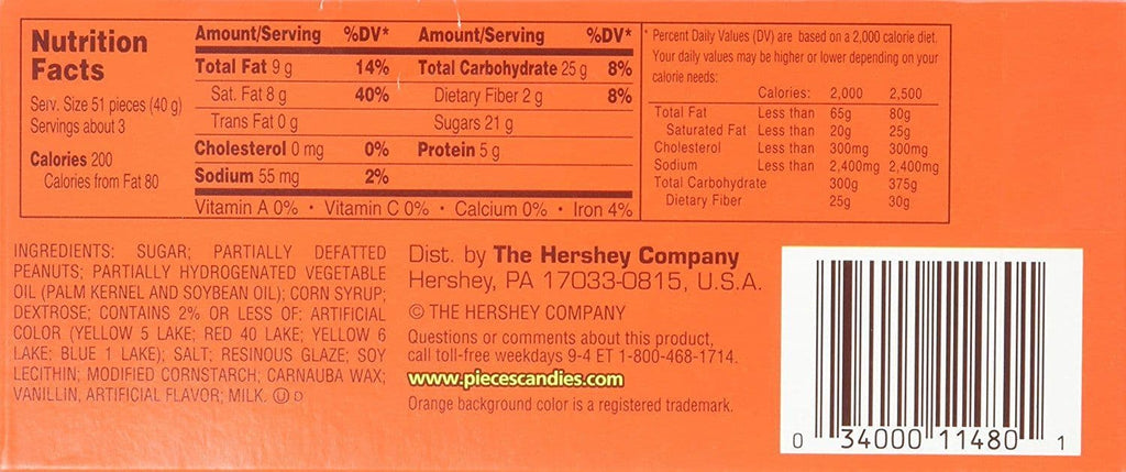 Reese's Pieces Theatre Box 4oz (113g) (US)