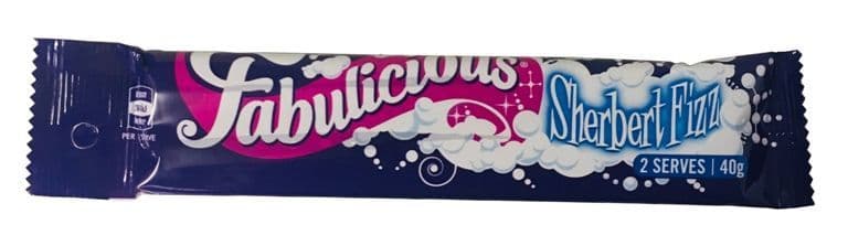 RJs Fabulicious Sherbert Fizz (40g)( New Zealand )