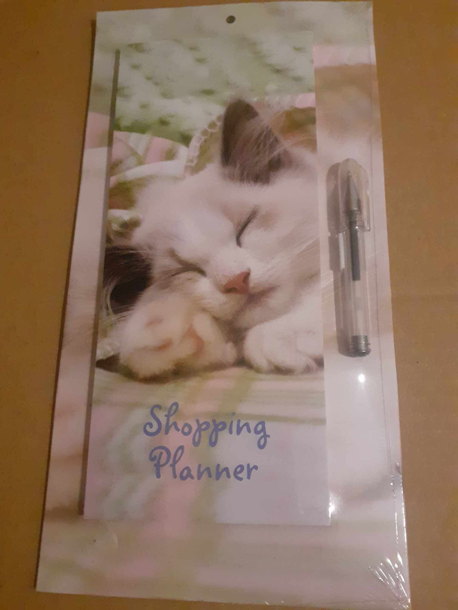 Robert Frederick Shopping Planner Cat Logo
