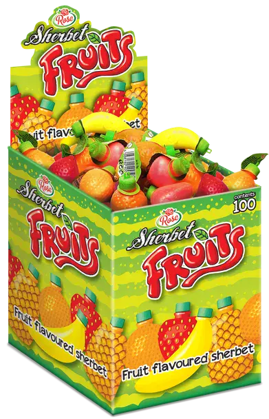 Rose Sherbet Fruits  10g ( UK )