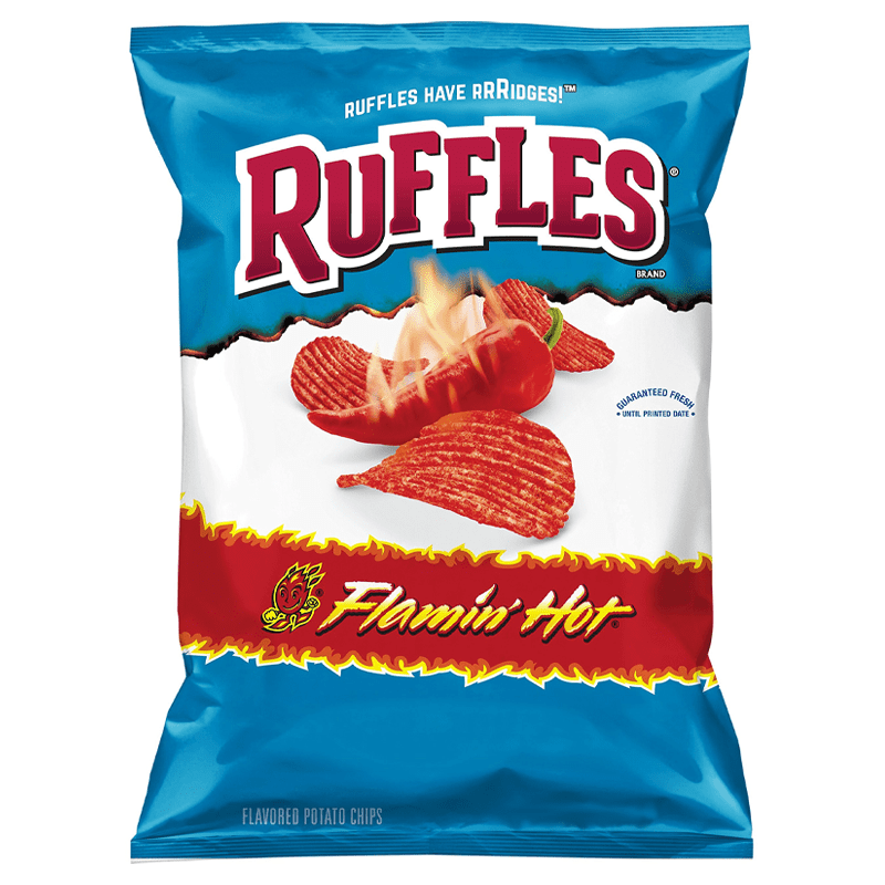 Ruffles Flamin Hot 184g  ( US )