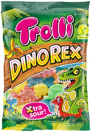 Trolli Dinorex Xtra Sour 200g packet ( Germany )