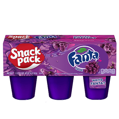 Snack Pack Fanta Grape 552g  ( US )