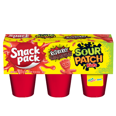Snack Pack Sour Patch Kids Redberry 552g ( US )