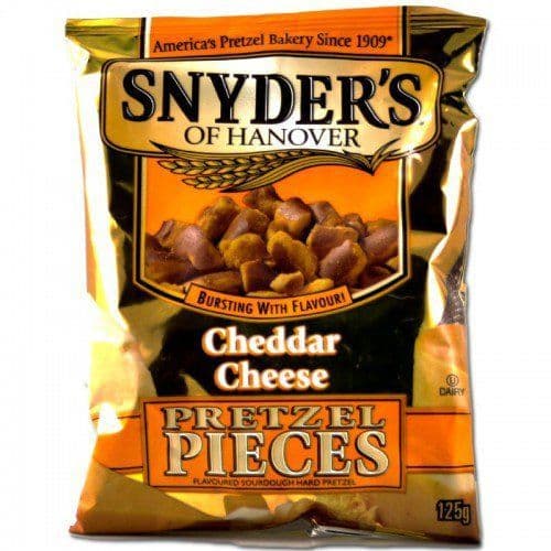 Snyder's Pretzel Pieces - Cheddar Cheese 125g  (US)