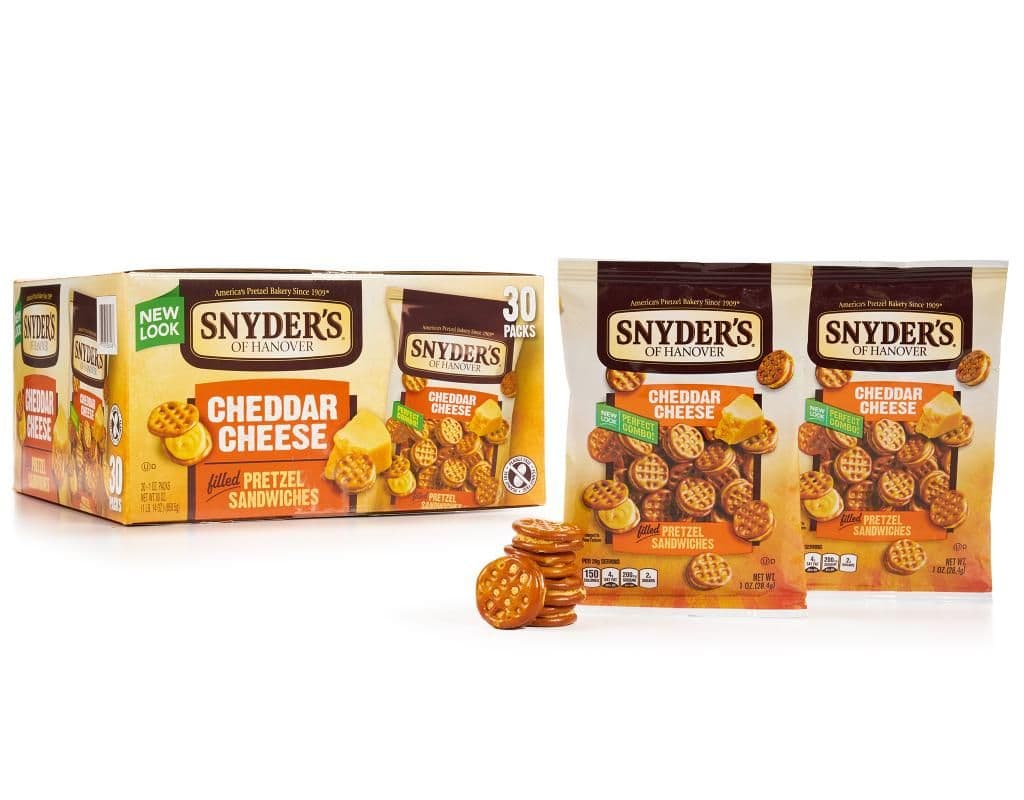 Snyder's Pretzel Sandwiches - Cheddar Cheese 1oz (28g) ( US )