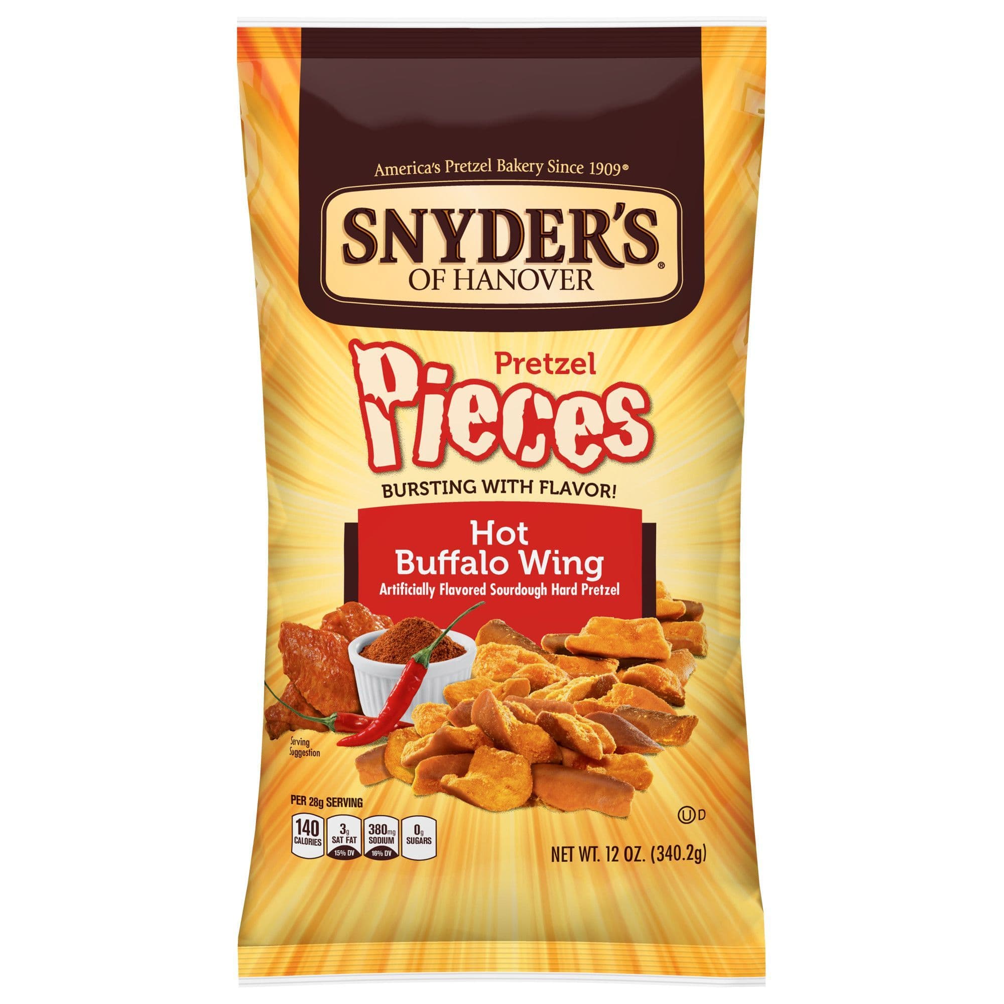 Snyders Hot Buffalo Wing 12oz (340g)