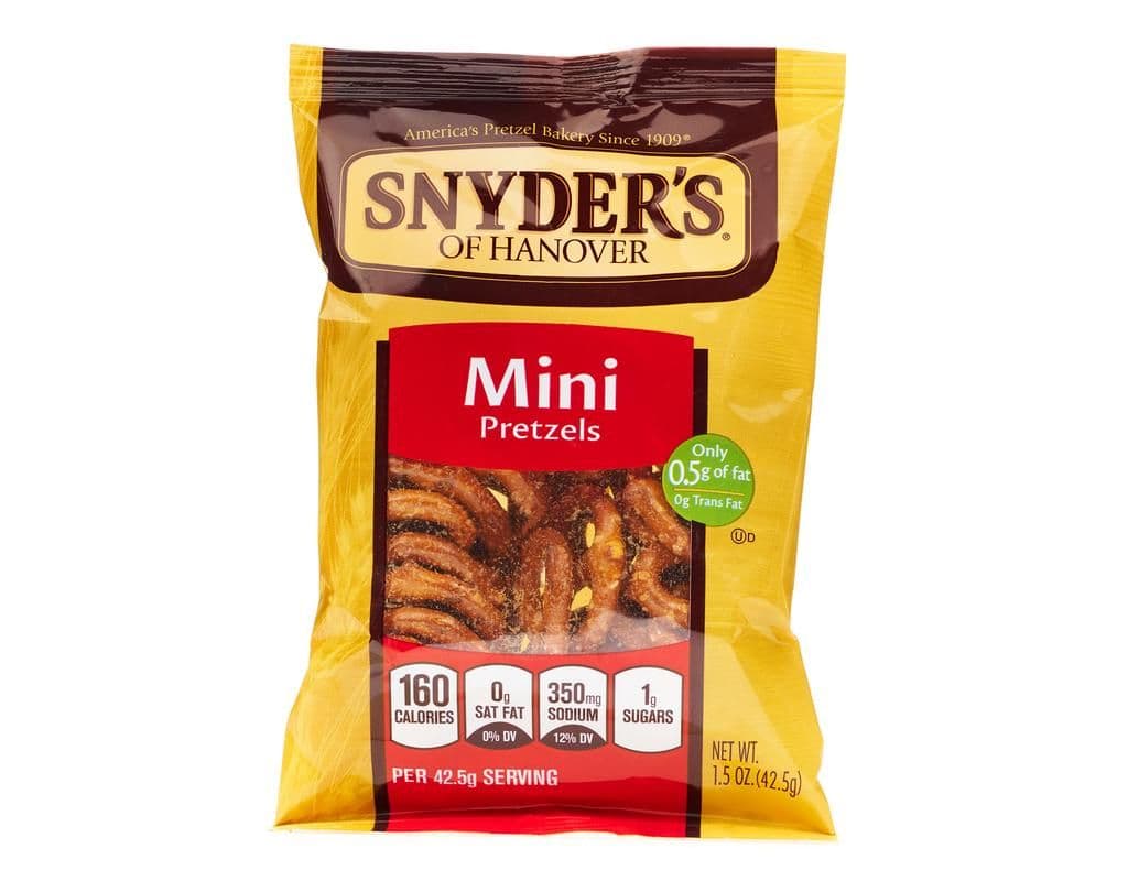 Snyders Mini Pretzels 42.5g Packet
