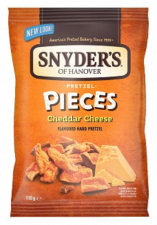 Snyders Pretzel Pieces Cheddar Cheese 110g  (US)