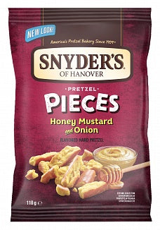 Snyder's Pretzel Pieces Honey Mustard & Onion 110g ( (US)