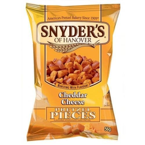 Snyders Pretzel Pieces - Cheddar Cheese 56g  (US)