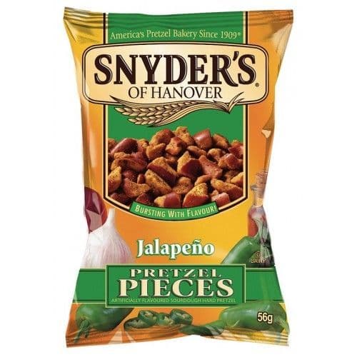 Snyders Pretzel Pieces - Jalapeno 56g  (US)