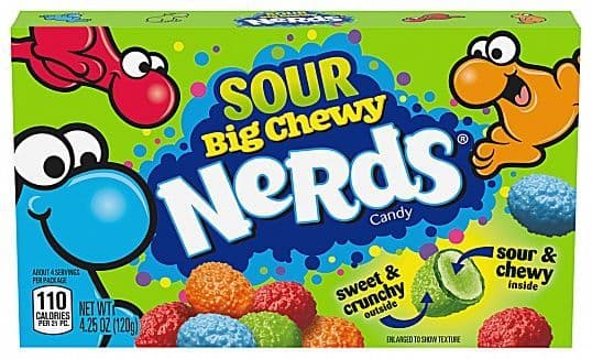 Sour Big Chewy Nerds 120g ( Mexico )