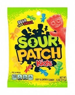 Sour Patch Kids  5oz Peg Bag 141g  (US)