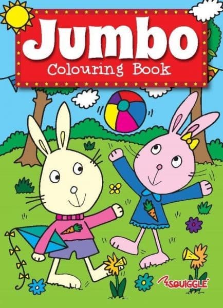 Squiggle Jumbo Colouring Book