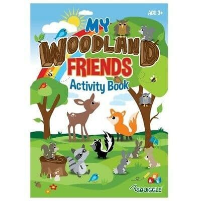 SquiggleMy Woodland Friends All-In-One Activity Book