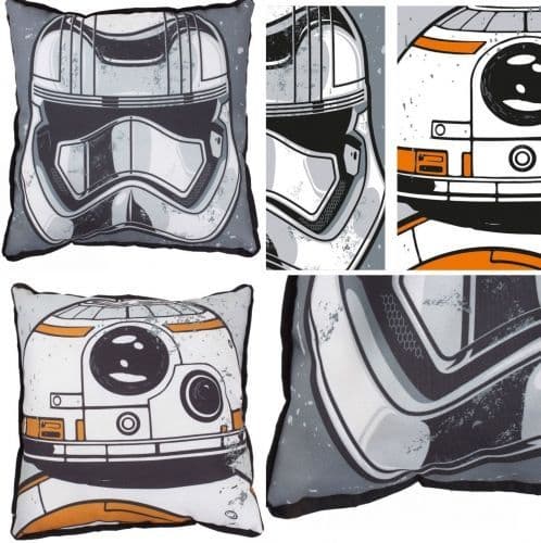 Star Wars The Force Awakens Order "Reversible" Character Plush Cushion