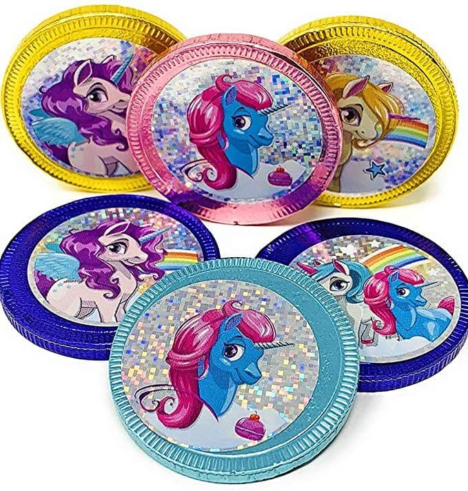 Steenland Unicorns Chocolate Coins 100g( Netherlands )