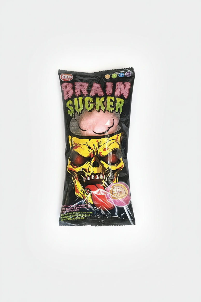 Zed Candy Brain Sucker Lollipop 63.8g ( UK )