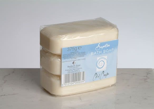 Superfine Bath Soap Cold Cream 3 Pack