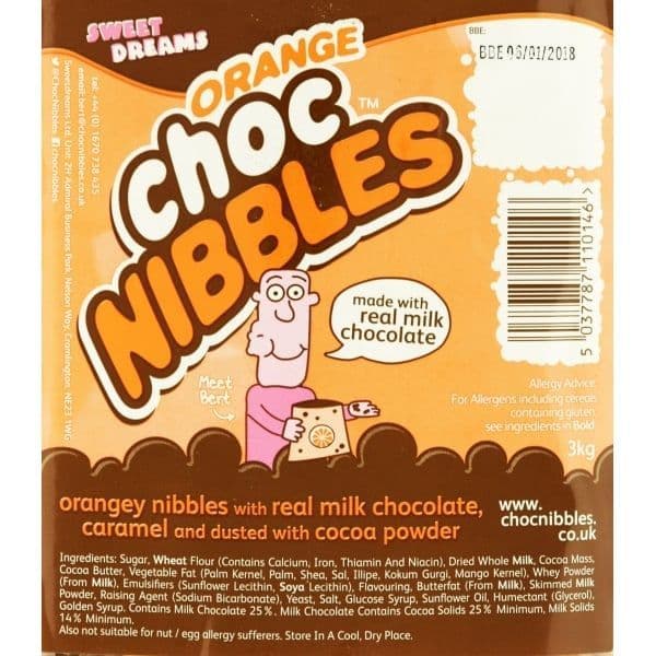 Sweet Dreams Orange Nibbles          (UK)