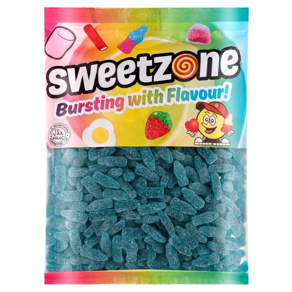 Sweetzone Fizzy Blue Raspberry Bottles  ( UK )