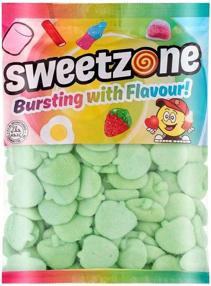 Sweetzone Fizzy  Foam Apples ( UK )