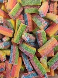 Sweetzone Fizzy Rainbow Bricks ( UK )