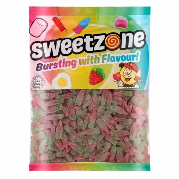 Sweetzone  Fizzy Watermelon Bottles  ( UK )