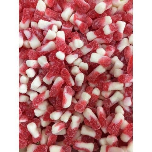 Sweetzone Mini Fizzy Bones 100g ( UK )