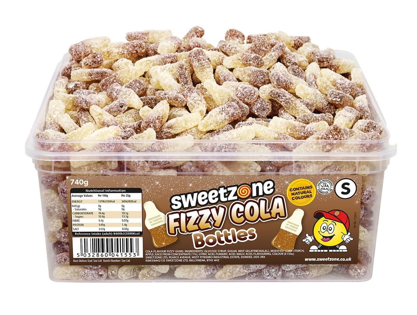 Sweetzone Mini Fizzy cola Bottles  ( UK )