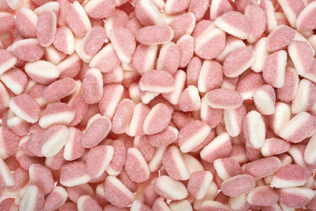 Sweetzone Mini Strawberry Puffs  ( UK )