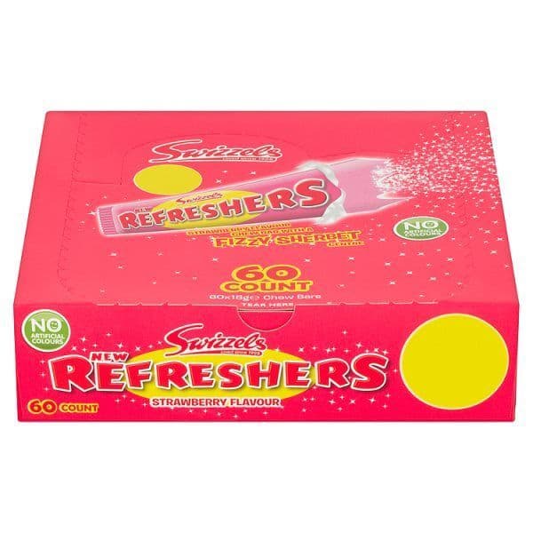 Swizzels  Refreshers Strawberry Flavour  18g (UK)