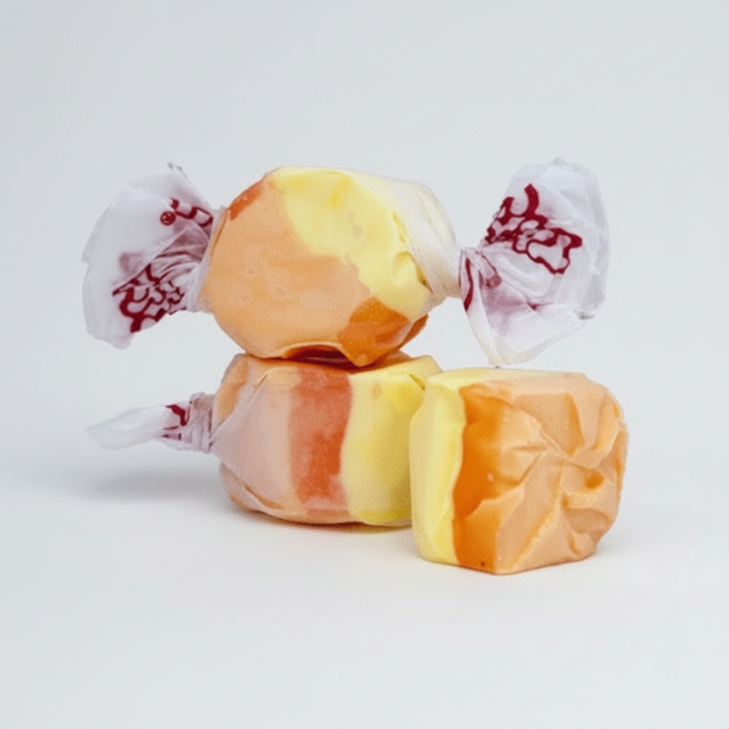 Taffy Town Fresh Apricot Salt Water Taffy  100g ( US )