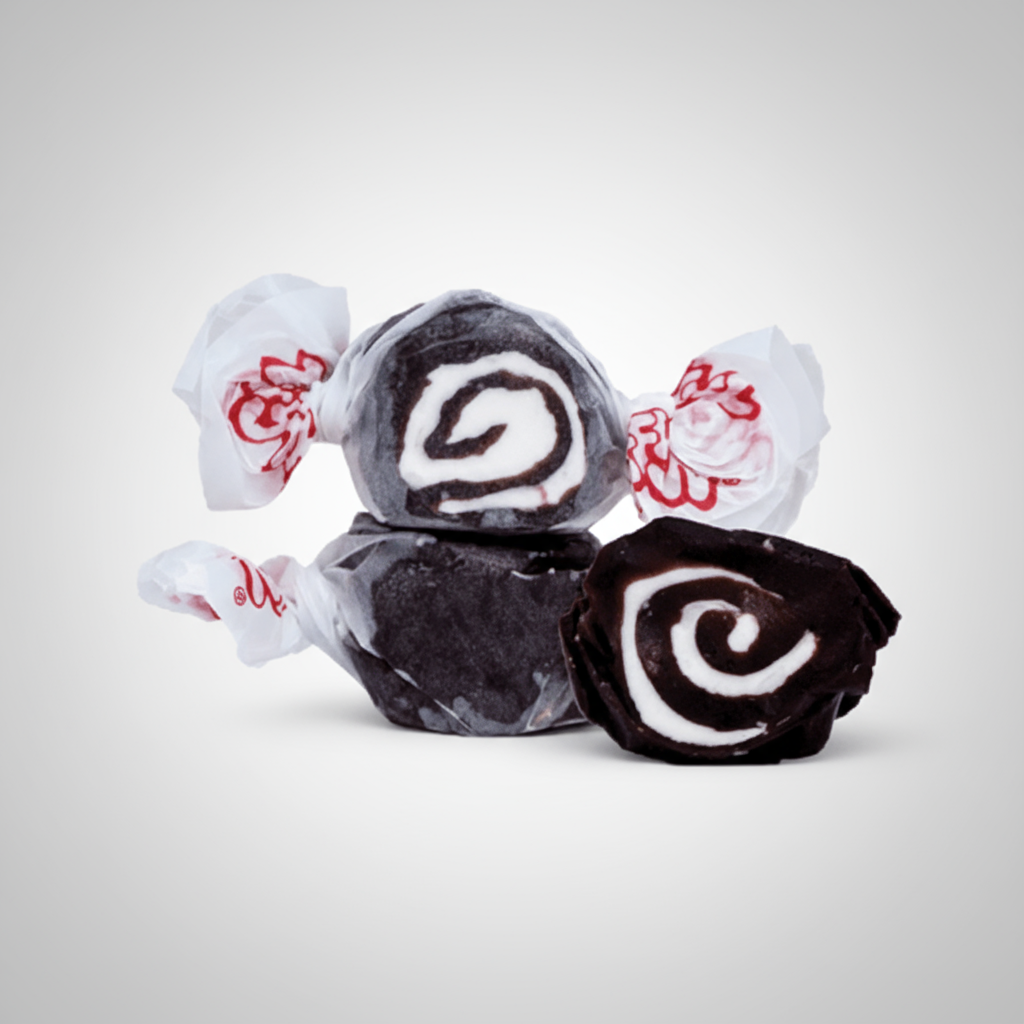 Taffy Town Licorice Swirls Salt Water Taffy  100g ( US )