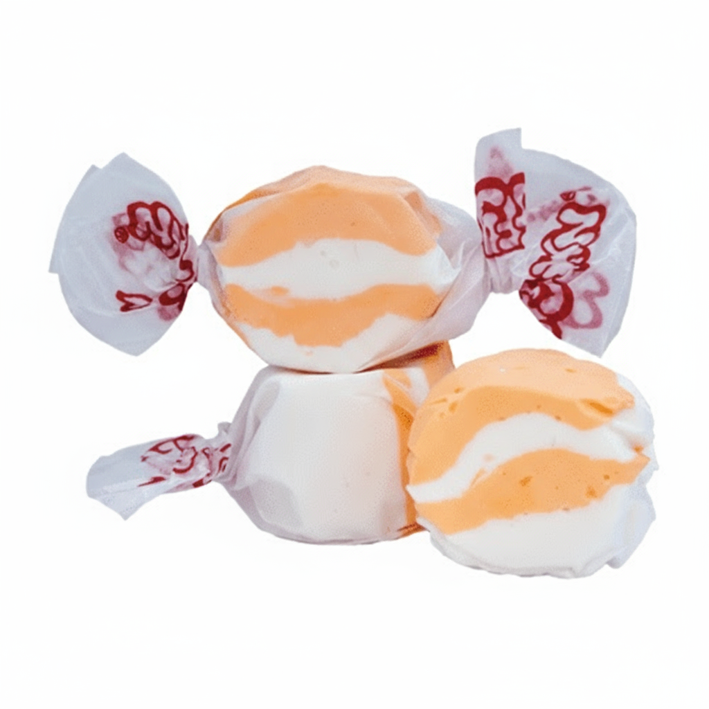 Taffy Town Peaches 'N' Cream Salt Water Taffy  100g ( US )