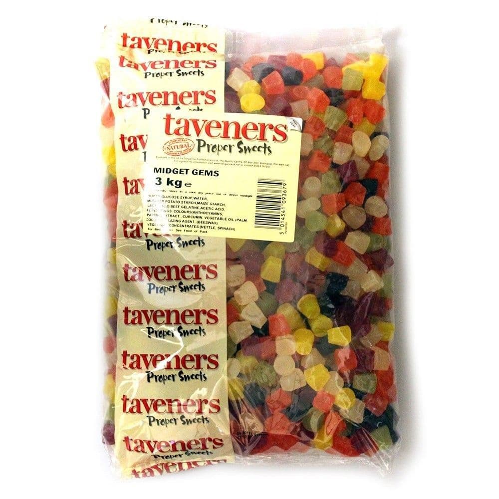 Taveners Midget Gems 100g  (UK)