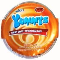 Tees Yummy Orange  Chewy Candy ( UK )