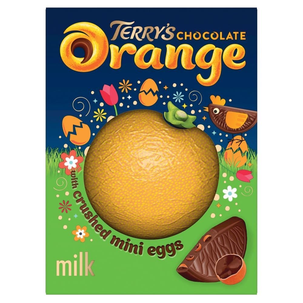 Terry's Chocolate Orange Easter Edition With Crushed Mini Eggs 152g  ( UK )