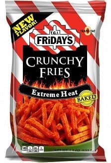 TGI Friday's Extreme Heat Crunchy Fries 127.8g Packet  (US)