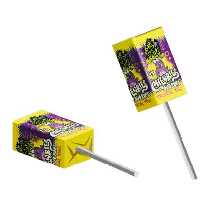 The Candy Castle Mutation Duo Pops Sour Tropical Ting 10g ( UK )