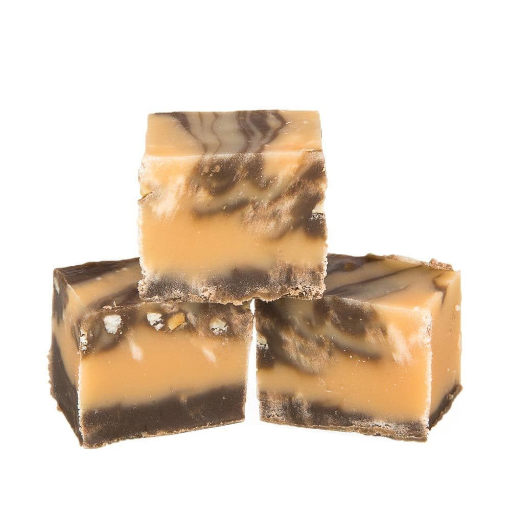The Fudge Factory Chocolate & Peanut Butter Fudge 100g  (UK)