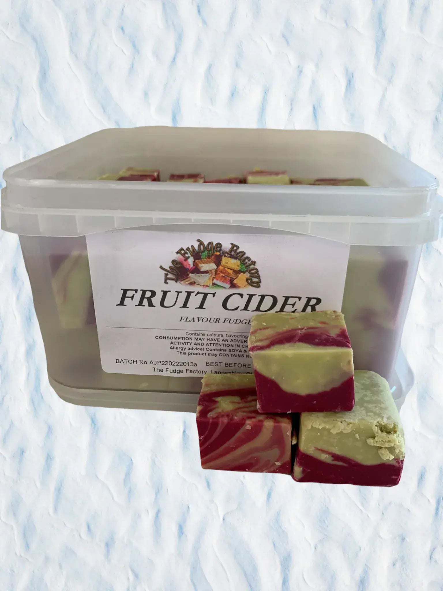 The Fudge Factory Fruit Cider Fudge 100g ( UK )