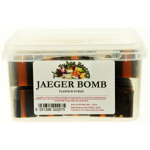 The Fudge Factory Jaeger Bomb Fudge 100g  (UK)