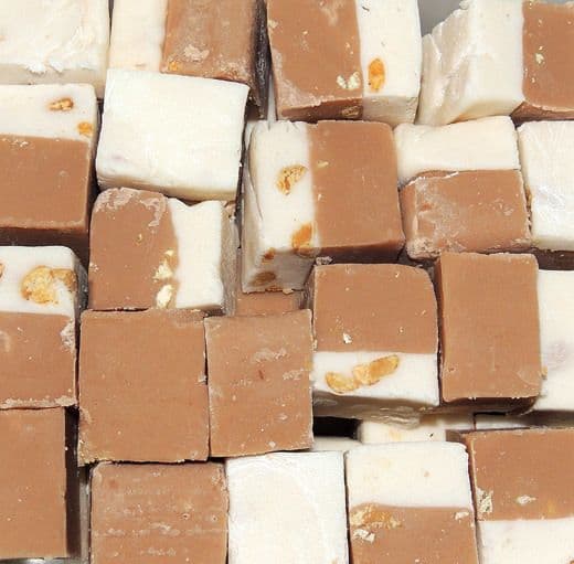 The Fudge Factory Nutty Split Fudge & Nougat 100g  (UK)