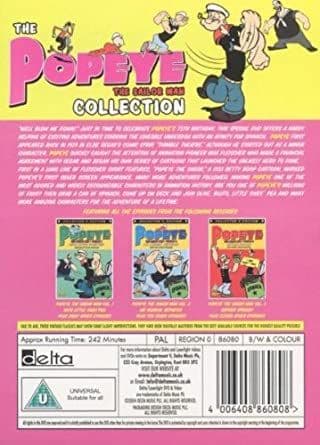 The Popeye Collection DVD
