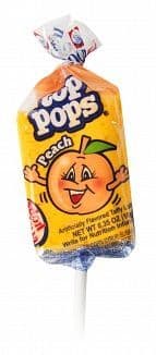 Top Pops Peach Taffy Pops  (US)