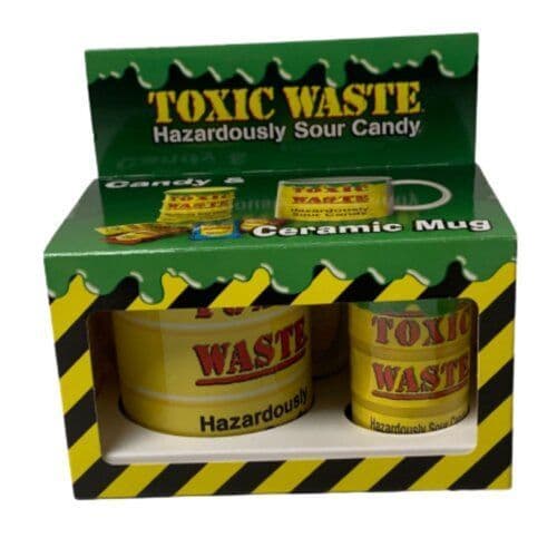 Toxic Waste Sour Candy & Mug Gift Set 42g